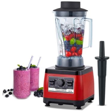 Imagem de Liquidificador Profissional 2L com 6 Velocidades, 1500W 110V, BIOLOMIX A8700, Vermelho