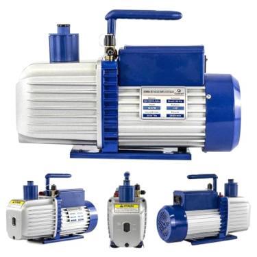 Imagem de Bomba de Vácuo Gallant 12CFM Duplo Estágio Bivolt Azul Alumínio 14,5kg 220V