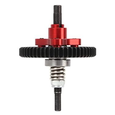 Imagem de Embreagem Deslizante Diferencial 54T Embreagem Deslizante de Engrenagem Diferencial de Aço Alumínio para Traxxas Slash 4x4 1/10 RC Car (vermelho)