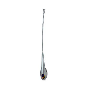 Imagem de Antena Decorativa Para Teto de Carro Veículo Universal 340mm Parte Dianteira Sem Sinal