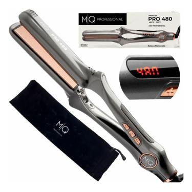 Imagem de Chapinha Profissional Mq 480 Max Pro Titanium Original 485ºf Pro 480 Chapinha Cabelo Titanium