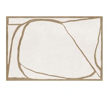 Imagem de Tapete decorativo para sala de estar, luz, grande área, cabeceira, veludo, lavável, g, 80x120cm(31,4x47 pol.)