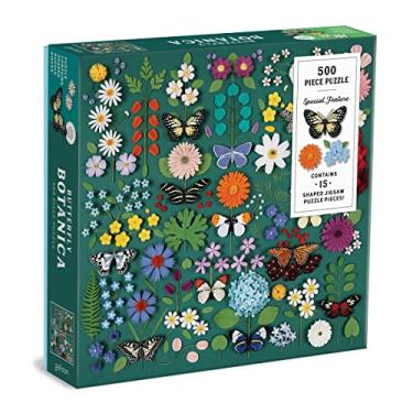 Imagem de Butterfly Botanica 500 Piece Puzzle with Shaped Pieces