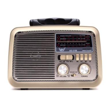 Imagem de Rádio Am Fm Vintage Radio Rádio Portátil Retrô Radio Alto Radio Antigo