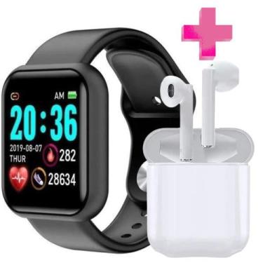 Imagem de Relógio Inteligente Smart Digital Android Ios+fone 5.0 Tws - GUANDONG