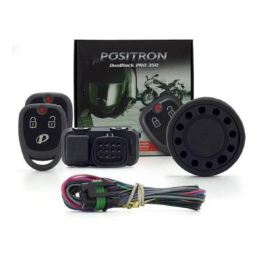 Imagem de Kit Alarme Moto Positron Pro 350 G8 Universal Corta Corrente