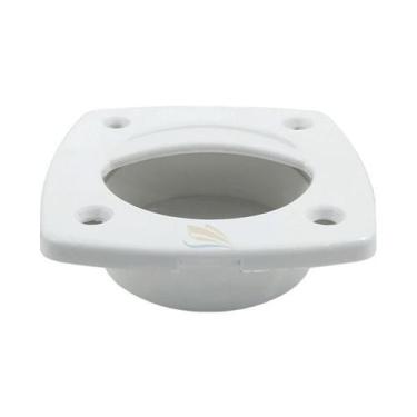 Imagem de Puxador de Tampa P/ Viveiros de Barcos Lanchas Cor Branca - REI MARINE