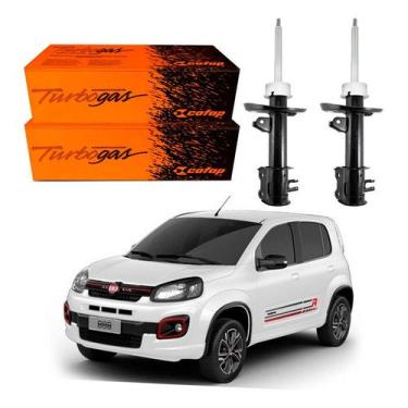 Imagem de Par Amortecedor Dianteiro Novo Uno Sporting 1.3 2017 A 2018 - Cofap