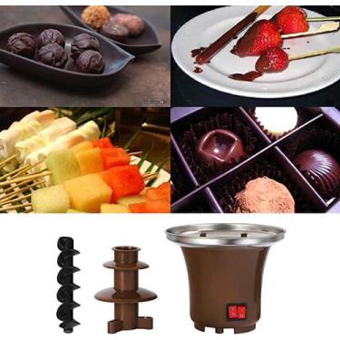 Imagem de Fonte Cascata Maquina Chocolate Fondue Eletrica Fondi Cascata 110v Min
