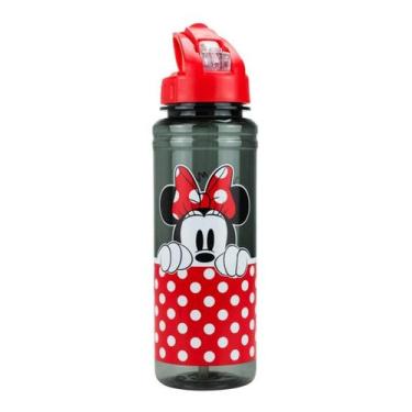 Imagem de Garrafa Água Feminina Canudo Minnie Mouse 700ml - Disney, Garrafa