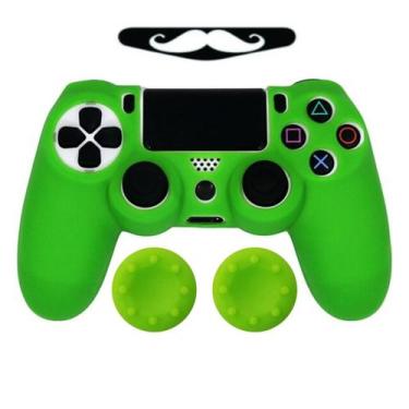 Imagem de Capa Capinha Case Skin p/ Controle Joystick de PS4 Playstation 4 Prote