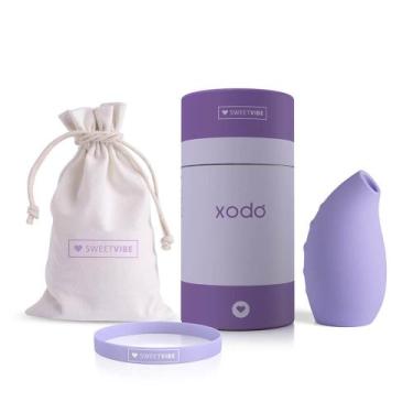 Imagem de Estimulador Sugador Recarregável Sweet Vibe Xodó Lilás - 8,4 cm x 4,8 