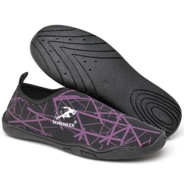 Imagem de Sapatilha Esportiva Náutica Neoprene Caminhada Corrida Pesca Surf Skat