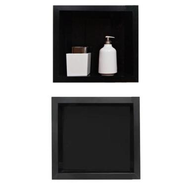 Imagem de Kit 2 Nicho Banheiro De Embutir 30x30cm - Porcelanato - PHZfreeshop, P