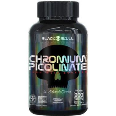 Imagem de Chromium picolinate 200 tabletes black skull
