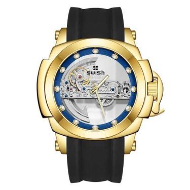 Imagem de Relógio SWISH  Masculino Esqueleto Luminoso - ElaShopp
