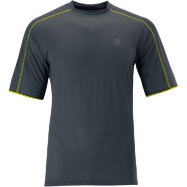 Imagem de Salomon Camiseta masculina Trail Runner, Dark Cloud, XGG
