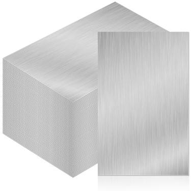 Imagem de Therwen 120 peças 12 x 17 polegadas Piscando Alumínio Piscando Telhado de Metal para Galpão Áreas Impermeáveis do Teto em torno de Chaminés ou Claraboias (Prata)