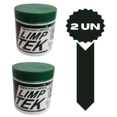 Imagem de KIT 2 Pasta de limpeza Lavagem a Seco Multiuso limp tek 500g - LIMPTEK