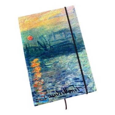 Imagem de Caderno Sketchbook Grande - Capa Impressão, Nascer Do Sol - Monet - 21