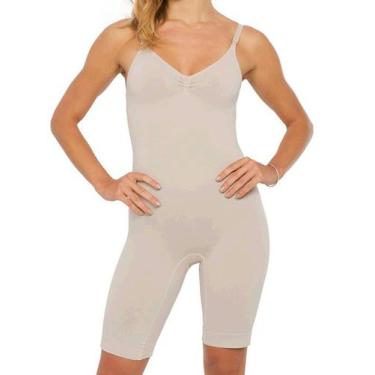 Imagem de Body feminino modelador plie 50415, Bege, G1