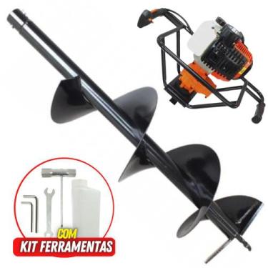 Imagem de Perfurador de Solo Vulcan VPS520 2T Broca 80x30cm Com Pino Trava Para 