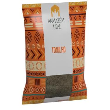 Imagem de Tomilho Desidratado Especiaria 150g - Pacote - Armazém Real