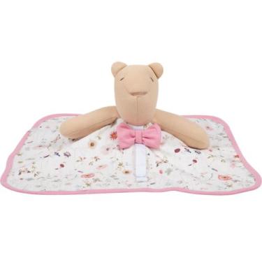 Imagem de Naninha hug Original menino urso 100% algodão bordado a mão, Blossom R