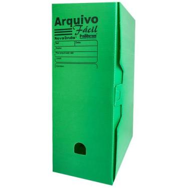 Imagem de Caixa Arquivo Morto Ofício Polionda Organização Escritório - Polibras,