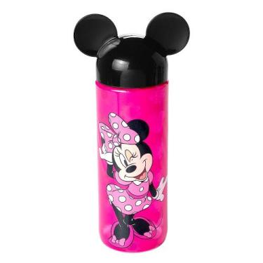 Imagem de Garrafa da Minnie Rosa Garrafinha com Orelhas Lúdica 500ml Original Di