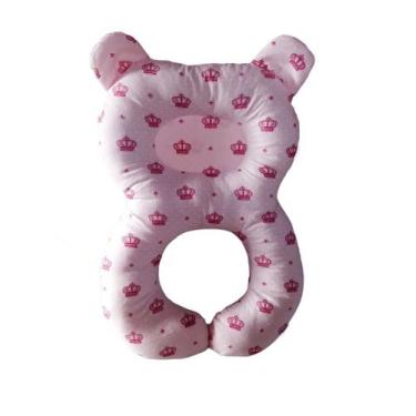 Imagem de Almofada Apoio Pescoço Que Evita Cabeça Chata P/ Carrinho Ou Cadeirinh