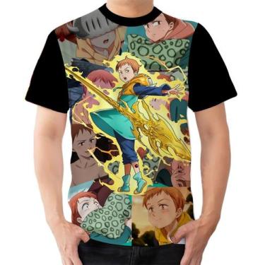 Imagem de Camiseta Camisa Ads Arleking Nanatsu no taizai anime 3 - Fabriqueta, G