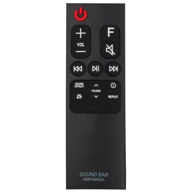 Imagem de AKB75595331 Controle remoto de substituição compatível com o sistema LG SoundBar SL4Y SL5Y SL6Y SL7Y SN4A SN6 SN6Y SN7CY SNC4R SPL5B-W SPN5B-W SL4 SPH4B-W SPN5BM-W SPH4B-W SPJ4-S S65S3-S SLM4R