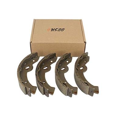 Imagem de HKOO Sapatos de freio para carrinho de golfe 27943G01 70795G01, conjunto de 4, serve para E-Z-Go TXT (97-09.5), Workhorse 96+, Yamaha G14-G22 94-06