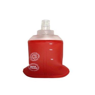 Imagem de Garrafa de Silicone  150ML Vermelha - COMPRESSPORT