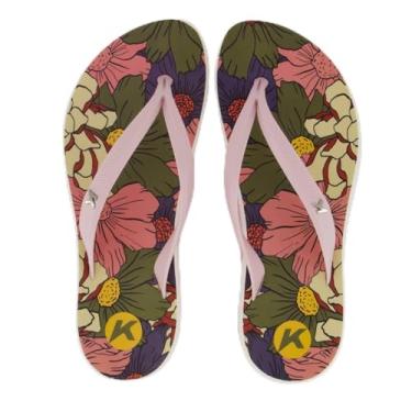 Imagem de Chinelo Kenner Ibiza Pro Jardim Feminino Rosa