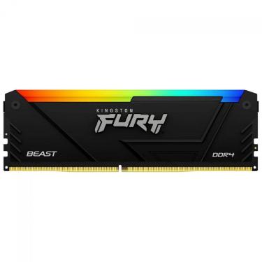 Imagem de Memória RAM Kingston Fury Beast RGB 16GB DDR4 3600 MHz