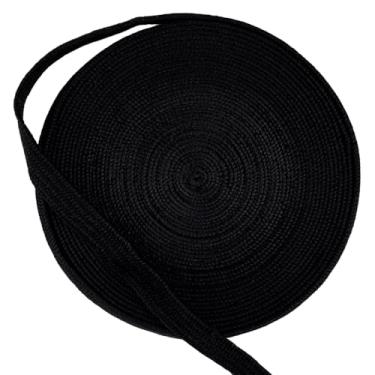 Imagem de OLYCRAFT 7,7 jardas/7 m Preto Ito Sageo Cordão de Embrulho 0,5 Polegada de Largura Corda de Mistura de Seda-Algodão Cabo de Espada Tsukamaki Sageo Corda de Embrulho para Samurai Japonês Katana Espadas