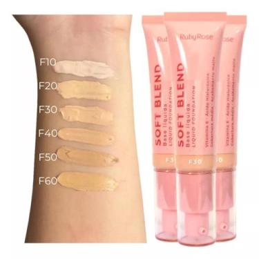 Imagem de Base liquida soft blend - ruby rose, F10 RUBY ROSE