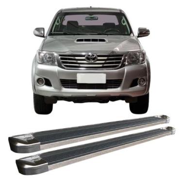 Imagem de Estribo Hilux CS 2012 2013 2014 2015 Prata - C&K