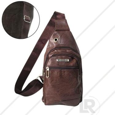Imagem de 2 Shoulder Bag Bolsa Transversal Marrom Escuro - Lellis quase tudo