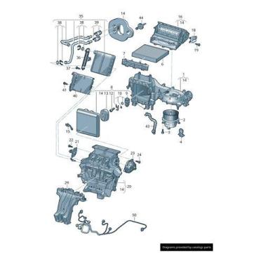 Imagem de Motor Atuador Damper Ar Condicionado Vw Golf Polo T-cross - Volkswagen