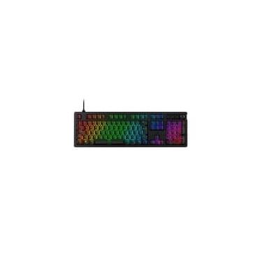Imagem de Teclado Mecânico Gamer HyperX Alloy Rise GKBD, RGB, Switches linear, Anti-Ghosting, Preto - 7G7A3AA