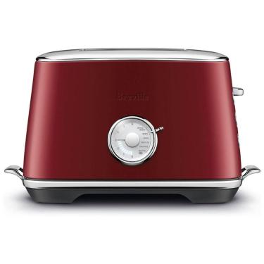 Imagem de Torradeira Elétrica 2 Fatias com 6 Níveis de Tostagem, 110V 1000W, Breville, Vermelha