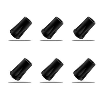 Imagem de Protetores de reposição Trekking Pole Tips Inscool 6 unidades