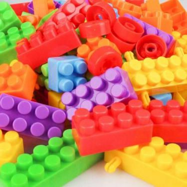 Imagem de Kit Multi Blocos Monta - Monta Infantil C/ 65 unidades Super Compactos