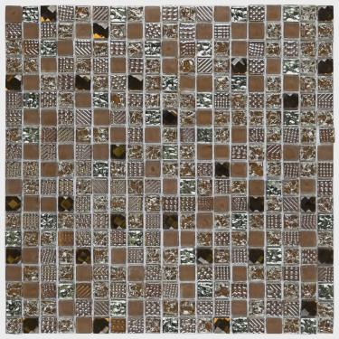 Imagem de Pastilha de Vidro Diamond Glass Mosaic 31cmx31cm (Placas)
