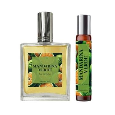 Imagem de Perfume Mandarina Verde Feminino 50Ml + Spray 10Ml Natural - Essência 