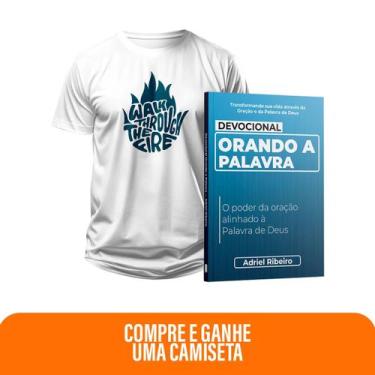 Imagem de Kit Expressão da Palavra  Devocional Orando a Palavra + Camiseta Crist