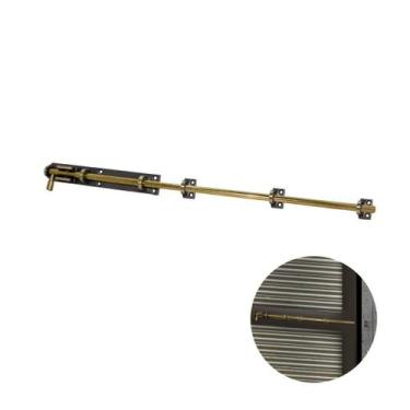 Imagem de Trinco Fecho Ferrolho Porta E Janela Oxidado Reforçado 50cm - UNIÃO MU